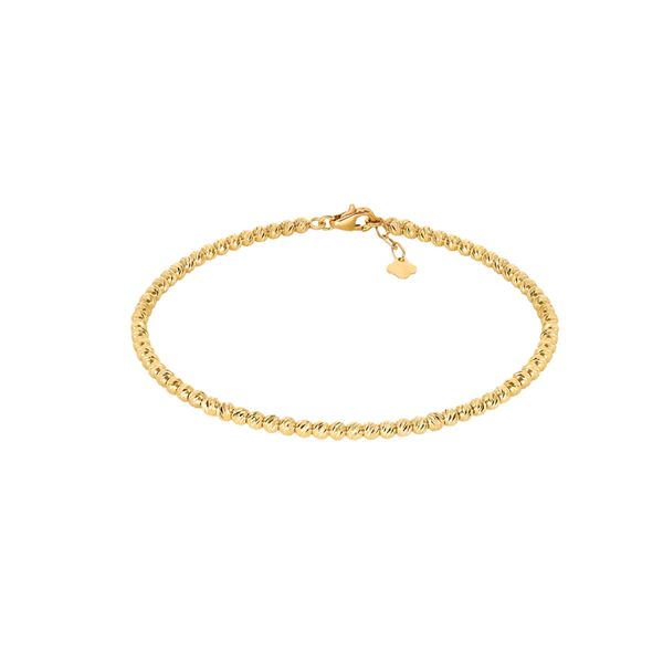 دستبند طلا 18 عیار زنانه ماوی گالری مدل البرناردو