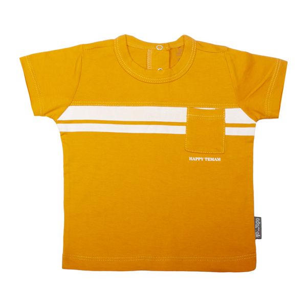 تی شرت آستین کوتاه نوزادی آدمک مدل تیم کد 150004