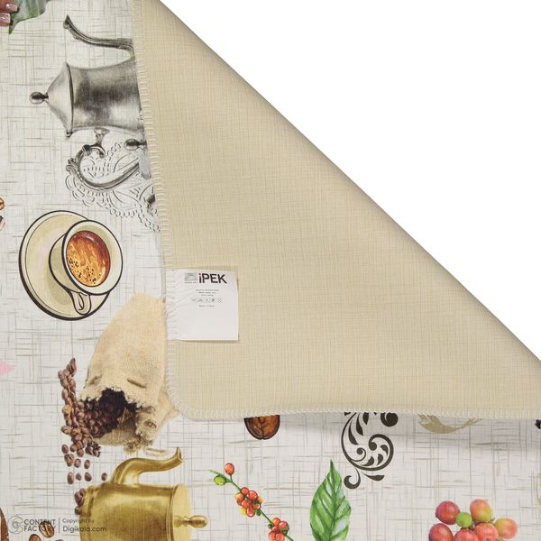 فرش پارچه ای ایپک مدل آشپزخانه کد jp015 زمینه کرم 