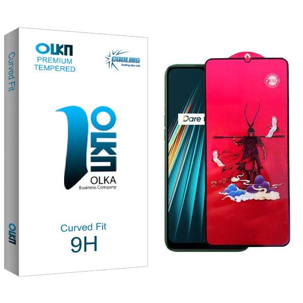 محافظ صفحه نمایش کولینگ مدل Olka king مناسب برای گوشی موبایل ریلمی 5i