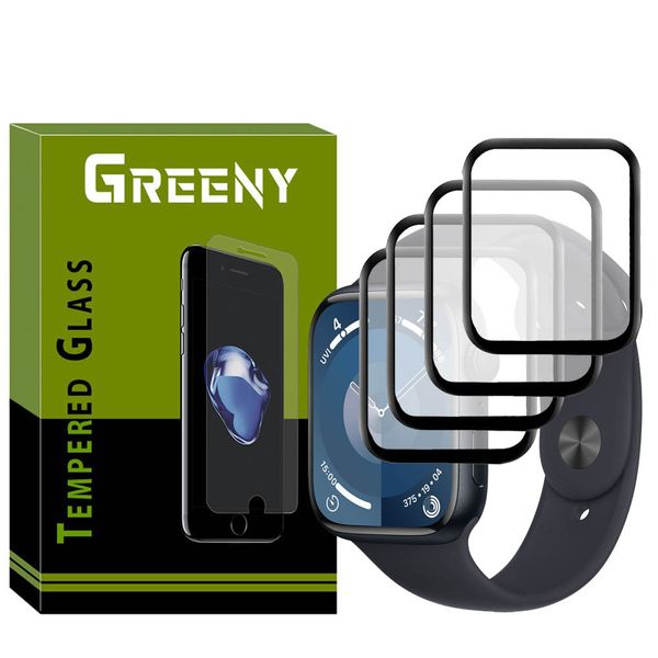 محافظ صفحه نمایش گرینی مدل GR-PM مناسب برای اپل واچ series 9 45mm بسته چهار عددی