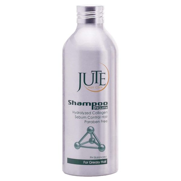 شامپو کاهش دهنده چربی ژوت مخصوص موهای چرب مدل JUTE حجم 330 میلی لیتر