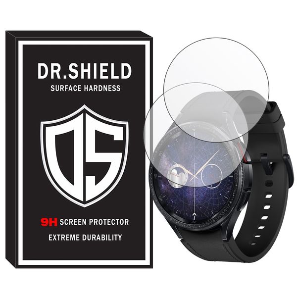 محافظ صفحه نمایش دکتر شیلد مدل DR-GL مناسب برای ساعت هوشمند سامسونگ Galaxy Watch 6 classic 47 بسته دو عددی