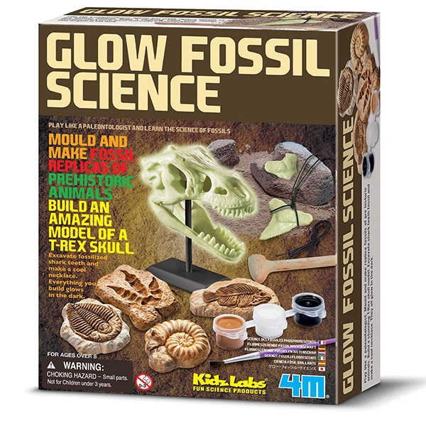 پازل 4ام مدل Glow Fossil Science 03356