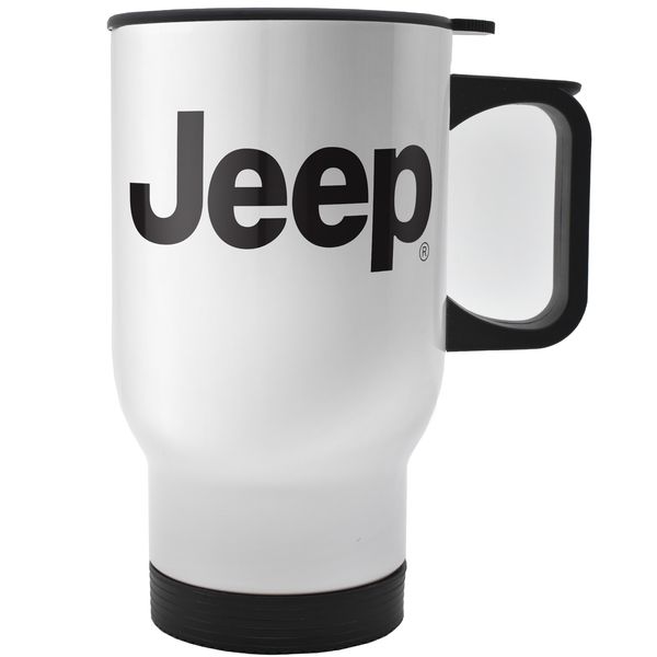 ماگ ماشین آکو مدل Jeep - logo گنجایش 0.47 لیتر