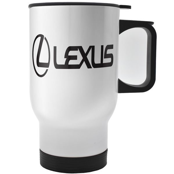 ماگ ماشین آکو مدل Lexus-logo گنجایش 0.47 لیتر