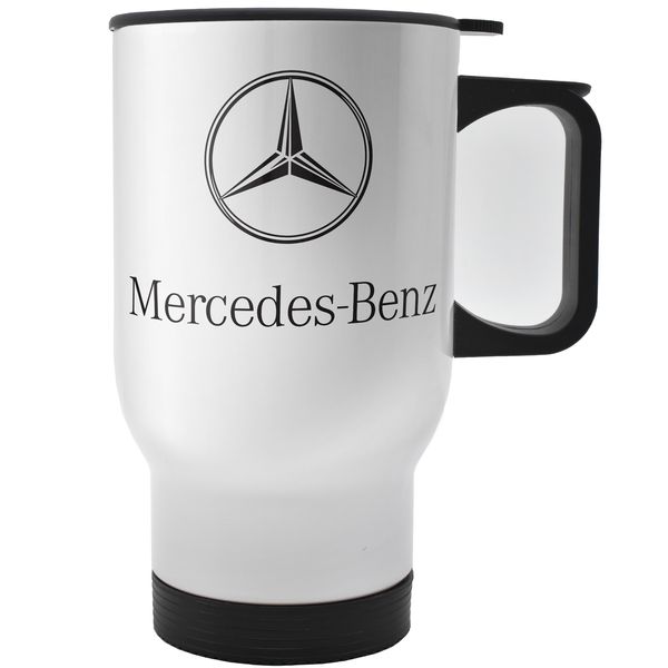ماگ ماشین آکو مدل Mercedes - benz - logo گنجایش 0.47 لیتر