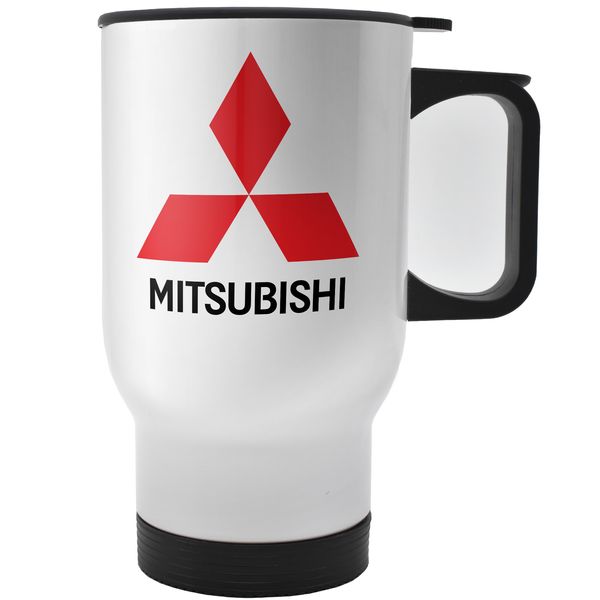 ماگ ماشین آکو مدل Mitsubishi - logo گنجایش 0.47 لیتر