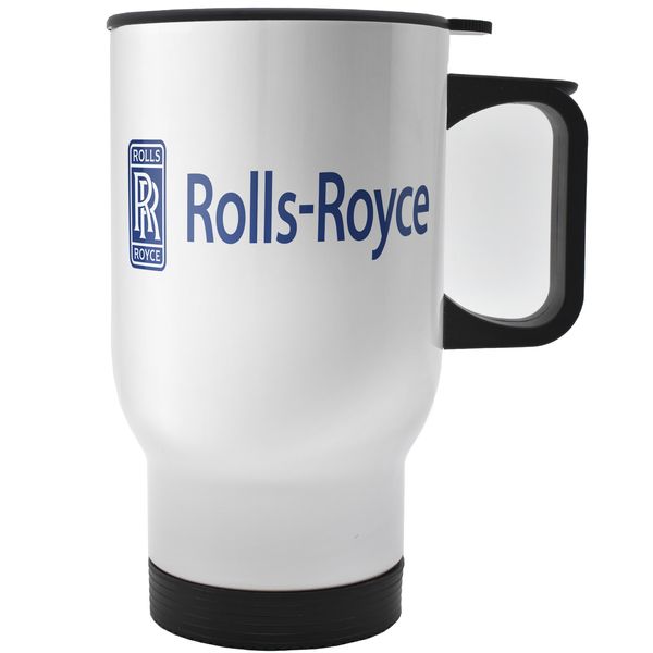 ماگ ماشین آکو مدل Rolls - Royce -logo گنجایش 0.47 لیتر