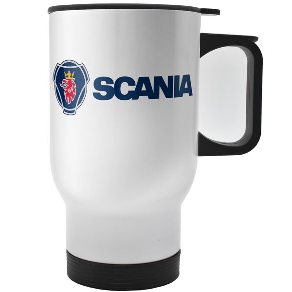 ماگ ماشین آکو مدل Scania -logo گنجایش 0.47 لیتر