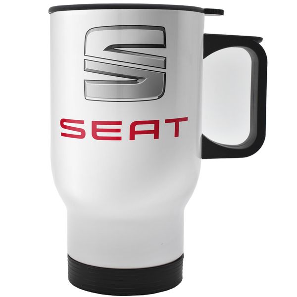 ماگ ماشین آکو مدل Seat - logo گنجایش 0.47 لیتر