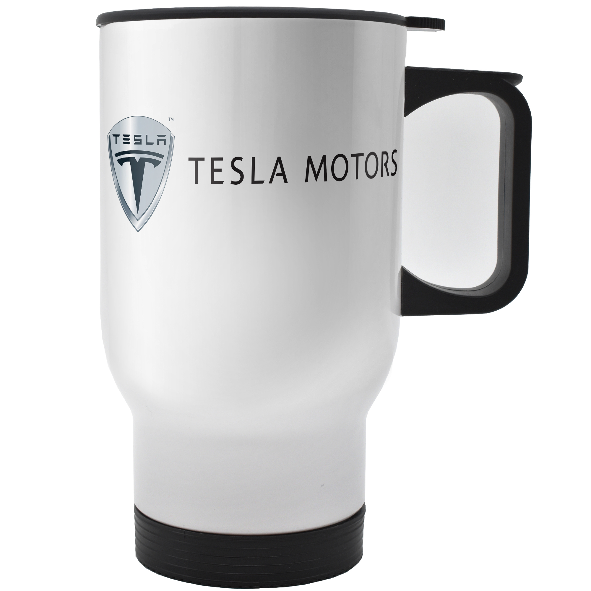 ماگ ماشین آکو مدل Tesla - Motors-logo گنجایش 0.47 لیتر