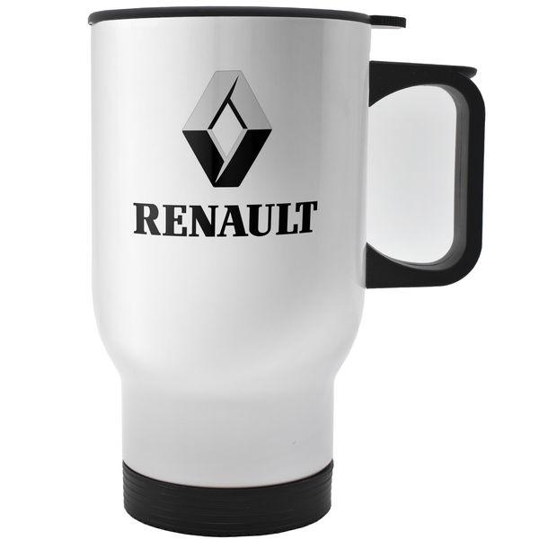 ماگ ماشین آکو مدل Renault logo 2گنجایش 0.47 لیتر