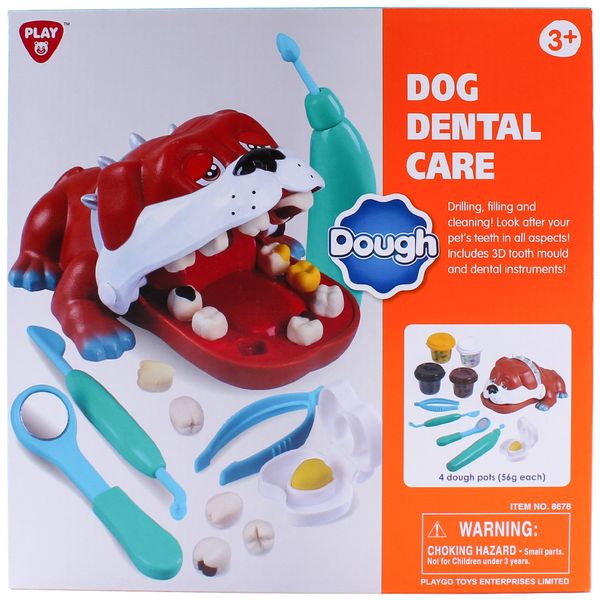 خمیر بازی پلی گو مدل Dog Dental Care کد8678