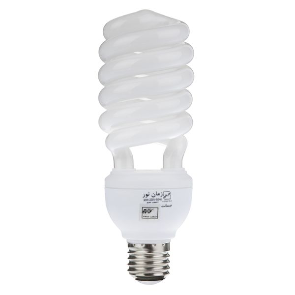 لامپ کم مصرف 30 وات زمان نور مدل Spiral پایه E27