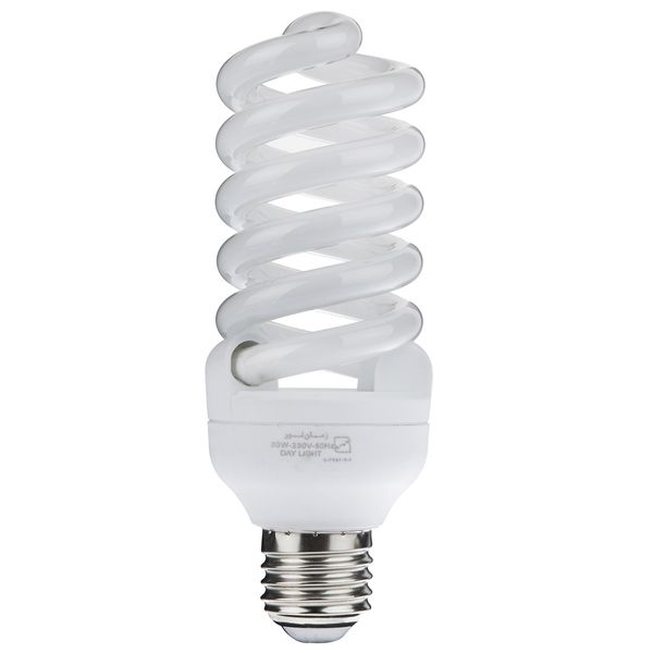 لامپ کم مصرف 30 وات زمان نور مدل Full Spiral پایه E27