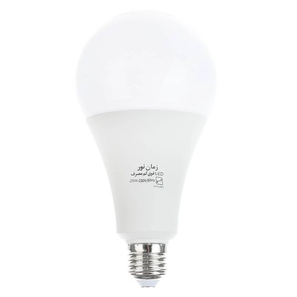 لامپ ال ای دی 25 وات زمان نور مدل Bulb پایه E27