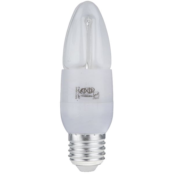 لامپ کم مصرف 11 وات زمان نور مدل Super Candle پایه E27