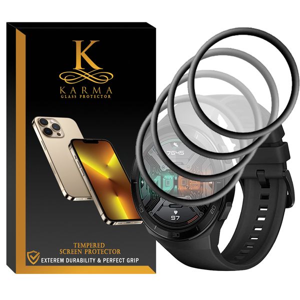 محافظ صفحه نمایش کارما مدل KA-PM مناسب برای ساعت هوشمند هوآوی GT2e بسته چهار عددی