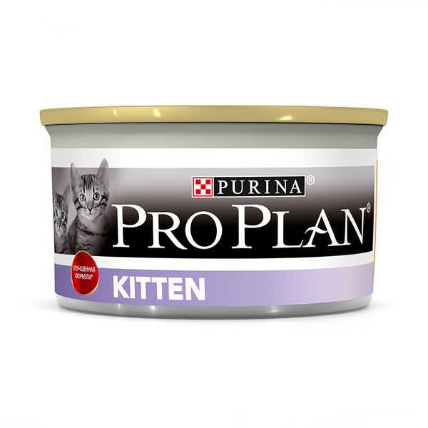 کنسرو غذای گربه پروپلن مدل Kitten وزن 85 گرم