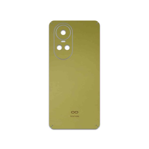 برچسب پوششی ماهوت مدل Matte-Gold مناسب برای گوشی موبایل اپو Reno 10 5G
