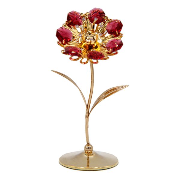 تندیس تزئینی سواروسکی مدل گل