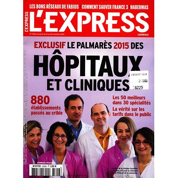 مجله L'Express - دوازدهم نوامبر 2014