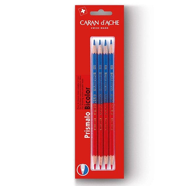 مداد 2 رنگ Caran d'Ache مدل 999304 بسته 4 عددی