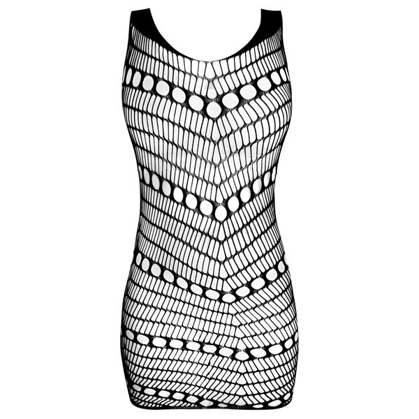 لباس خواب زنانه ماییلدا مدل فانتزی فیشنت کد 4855-86068 رنگ مشکی
