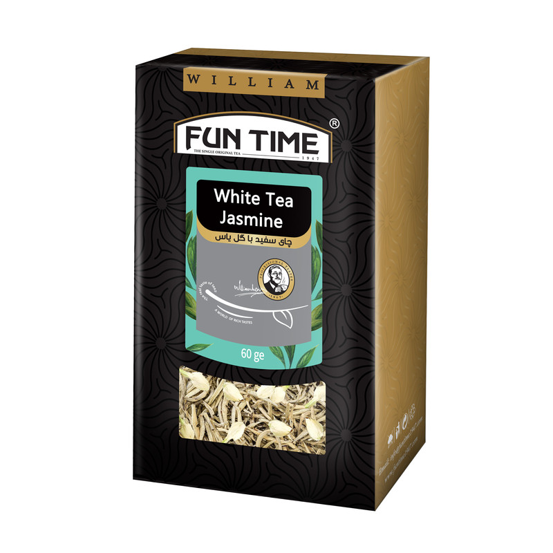 چای سفید با گل یاس فان تایم - 60 گرم