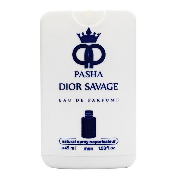 عطر جیبی مردانه پاشا مدل Dior Sauvage حجم 45 میلی لیتر