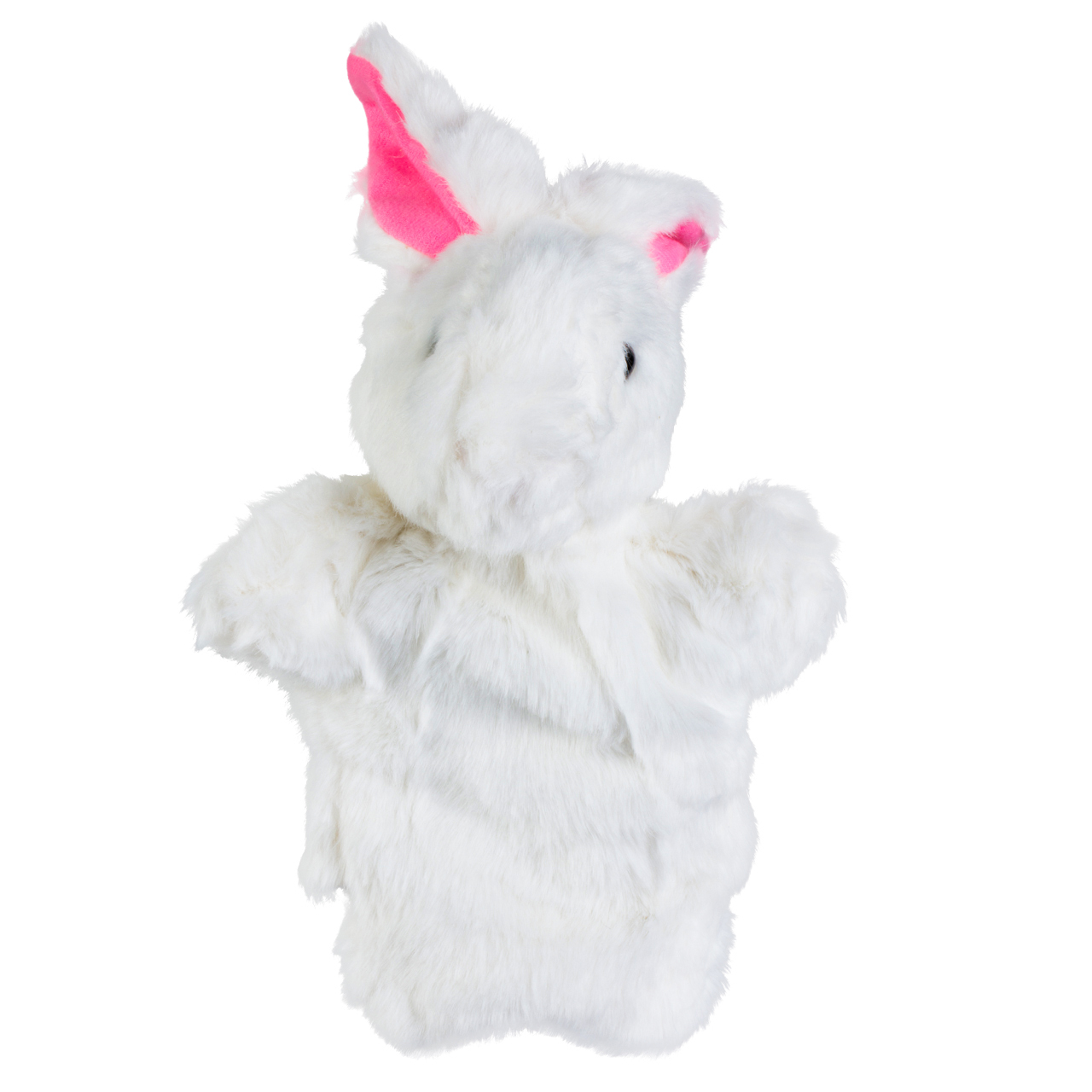عروسک دستکشی نیکی مدل خرگوش گوش صورتی