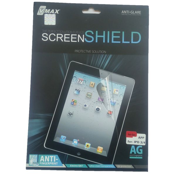 محافظ صفحه نمایش وی مکس مدل Screen Shield مناسب برای تبلت اپل iPad 3/4