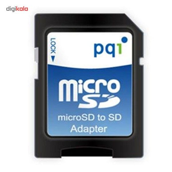 کارت حافظه microSDHC پی کیو آی کلاس 10 استاندارد UHS-I U1 سرعت 85MBps همراه با آداپتور SD ظرفیت 32 گیگابایت