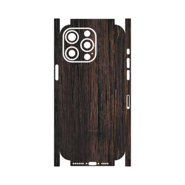 برچسب پوششی ماهوت مدل Burned_Wood-FullSkin مناسب برای گوشی موبایل اپل iPhone 15 Pro Max