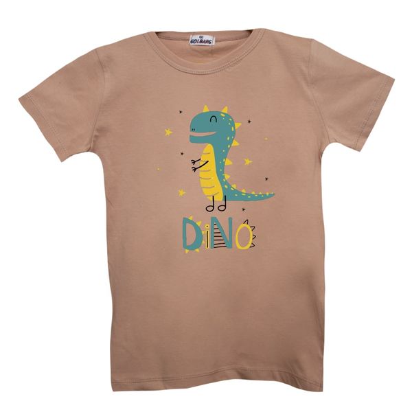 تی شرت آستین کوتاه  بچگانه مدل دایناسور کد 33