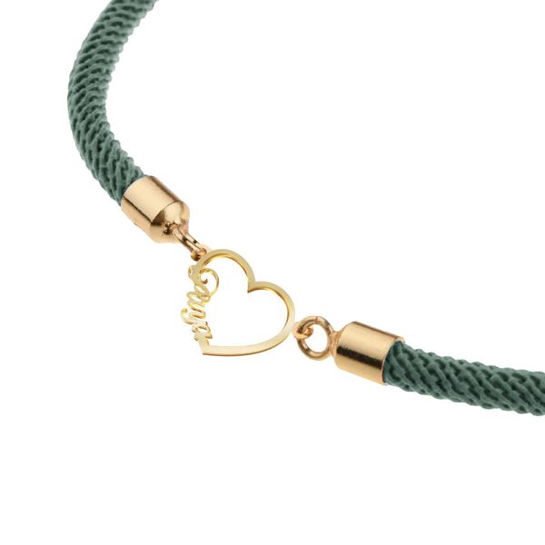 دستبند طلا 18 عیار زنانه مدوپد مدل اسم پایا paya کد DB29-10222