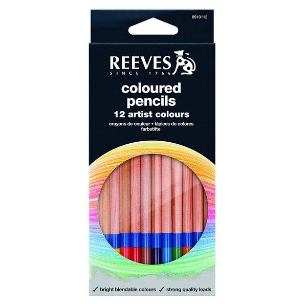 مداد رنگی 12 رنگ ریوز مدل Artist