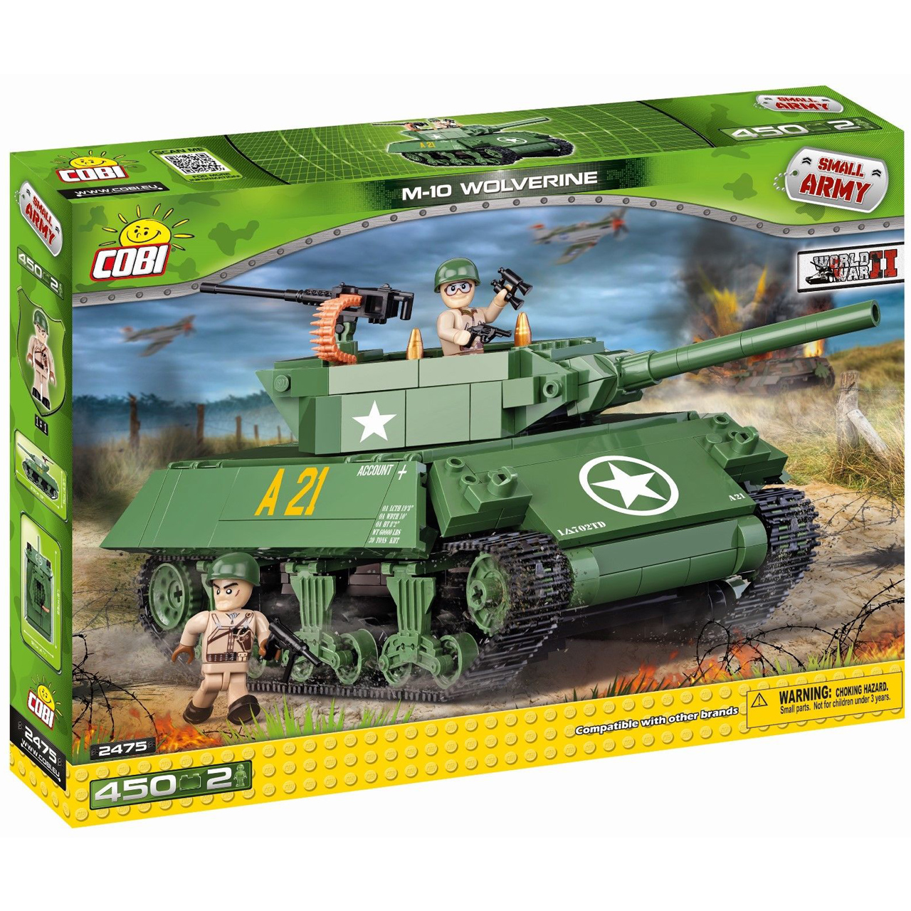 لگو کوبی مدل small army-m-10-wolverine