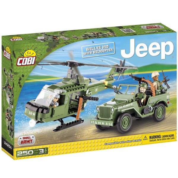 لگو کوبی مدل jeep-small army