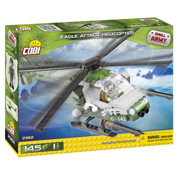 لگو کوبی مدل eagle attack helicopter-small army