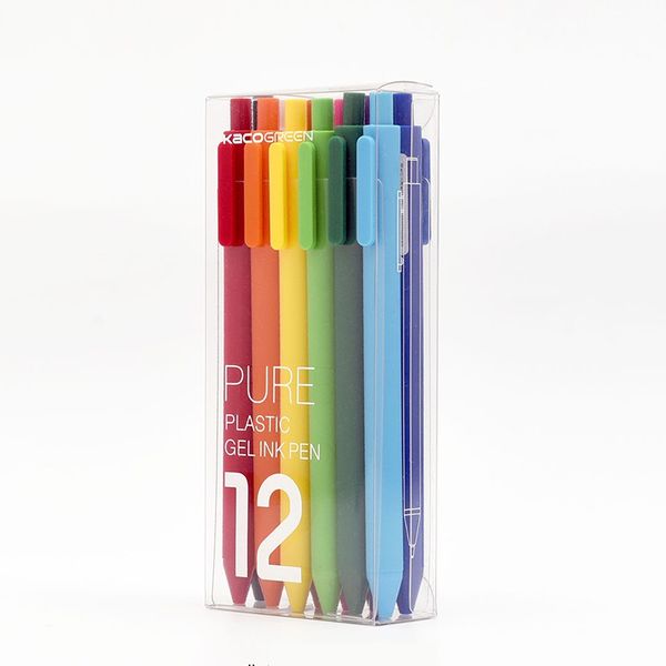 خودکار کاکو مدل Jel Ink بسته ۱۲ رنگ
