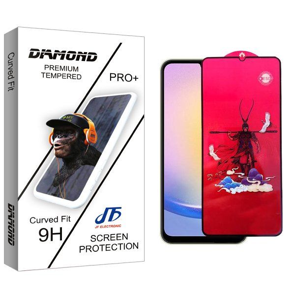 محافظ صفحه نمایش جی اف مدل Diamond king مناسب برای گوشی موبایل سامسونگ Galaxy A25
