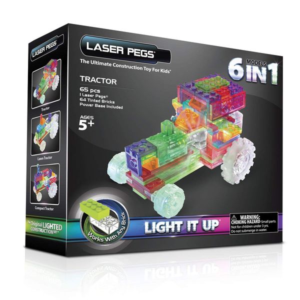 ماشین بازی لگو ساختنی برند لیزر پگز مدل 6IN1 لیزری