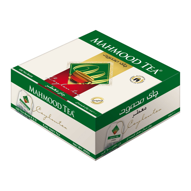 چای کیسه ای معطر چای محمود بسته 100 عددی