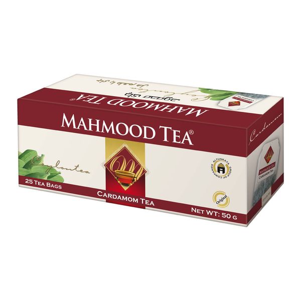 چای کیسه ای چای محمود با طعم هل بسته 25 عددی
