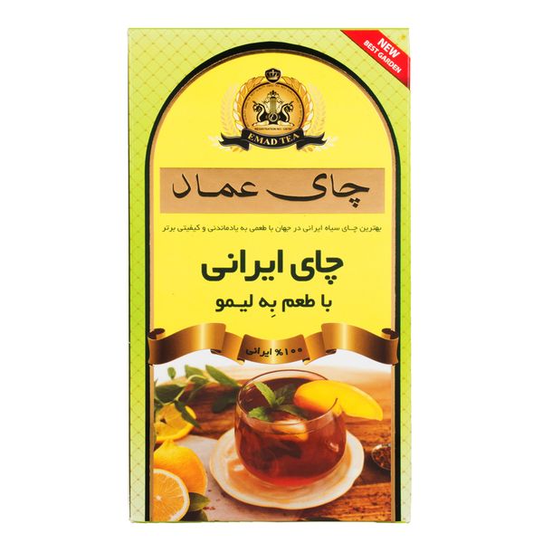 چای ایرانی به لیمو عماد بسته 400 گرمی