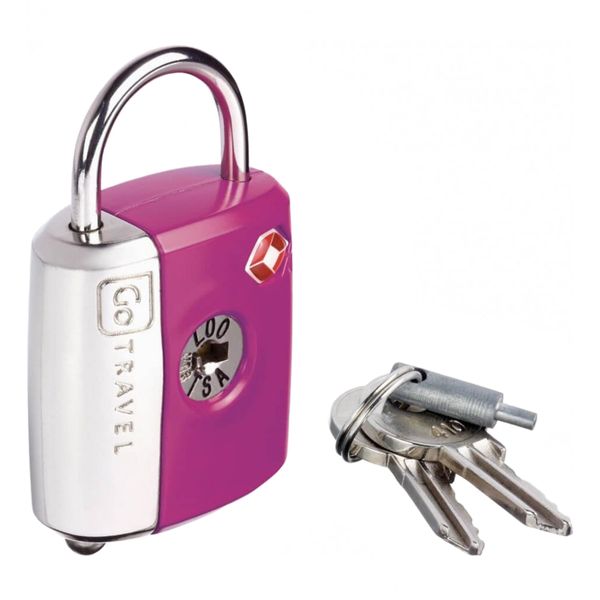 قفل چمدان و کوله پشتی گو تراول مدل Dual Combi Key Lock کد F2021