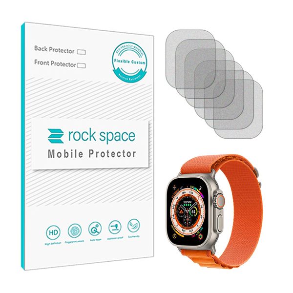 محافظ صفحه نمایش مات راک اسپیس مناسب برای ساعت هوشمند اپل واچ Ultra 2 بسته 6 عددی