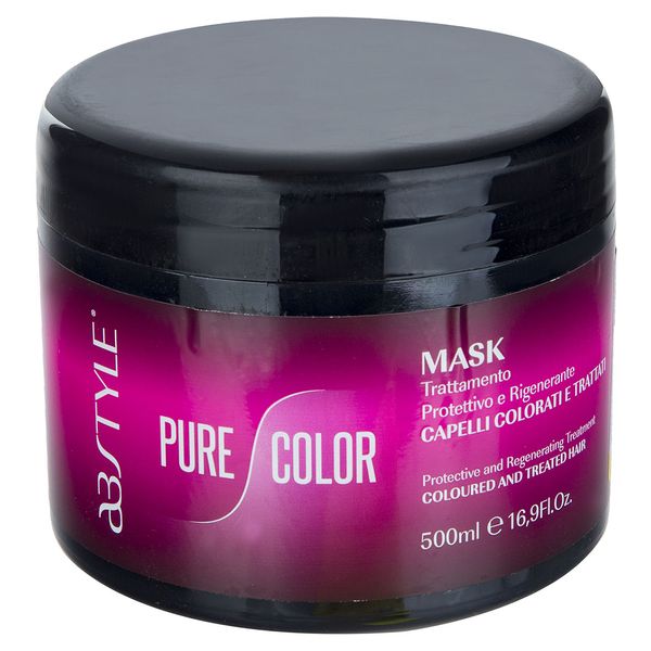ماسک احیا کننده و تثبیت کننده موهای رنگ شده ای بی استایل مدل Pure Color حجم 500 میلی لیتر